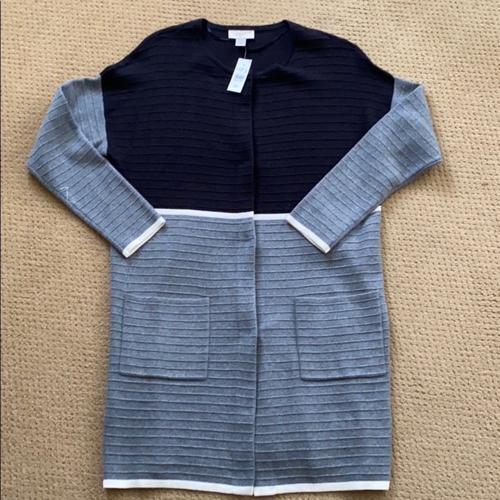 Loft Colorblock Sweater. - Picture 3 of 5